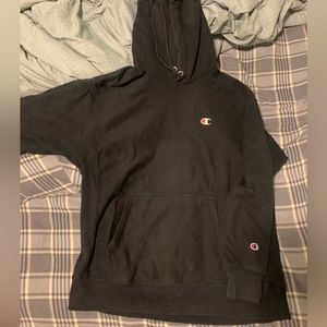 Champion Reverse Weave Hoodie - Size Large